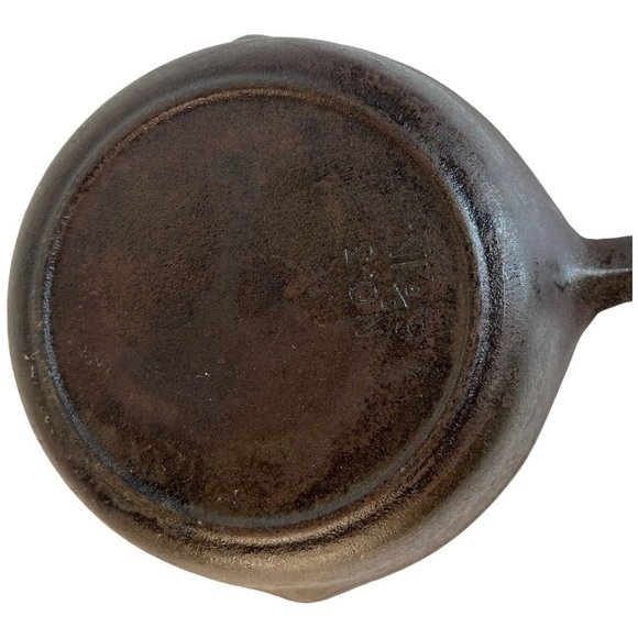 Vintage No 3 Cast Iron Skillet Stove Range With Smoke Ring 6 5/8 Inch BSR ? - Picture 8 of 11